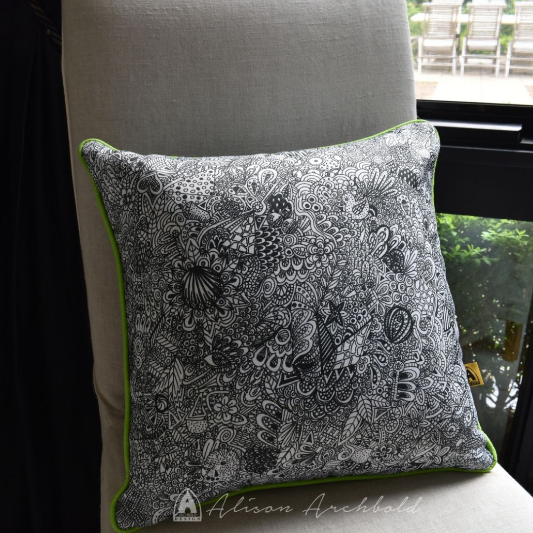 Zentangle Cushion