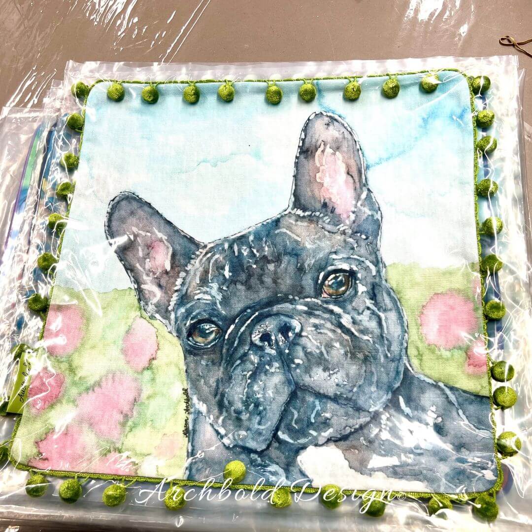 French Bulldog Cushion