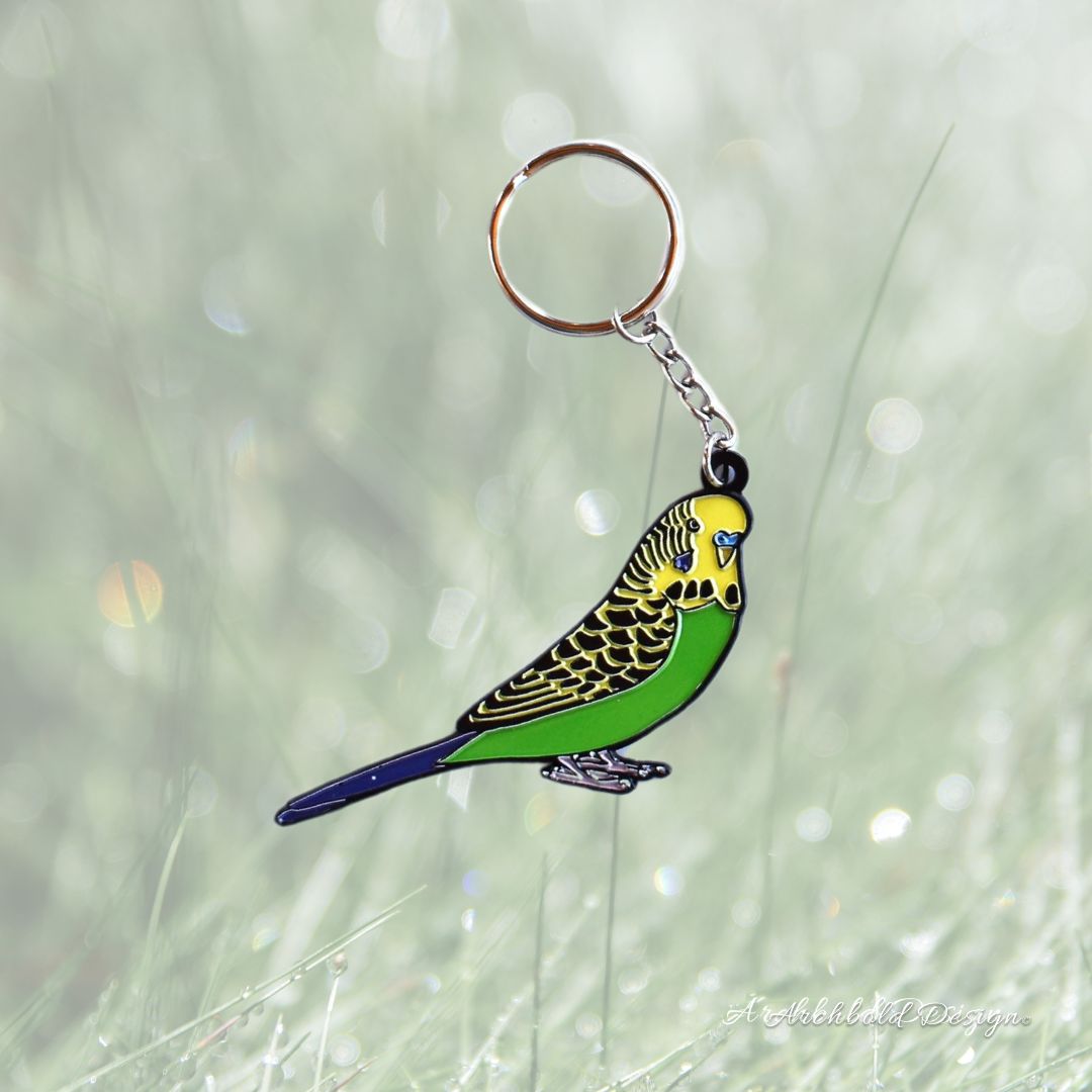 Green assorted budgie box