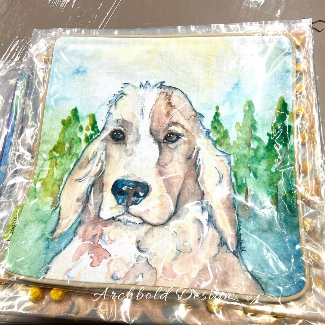 Cocker Spaniel Cushion