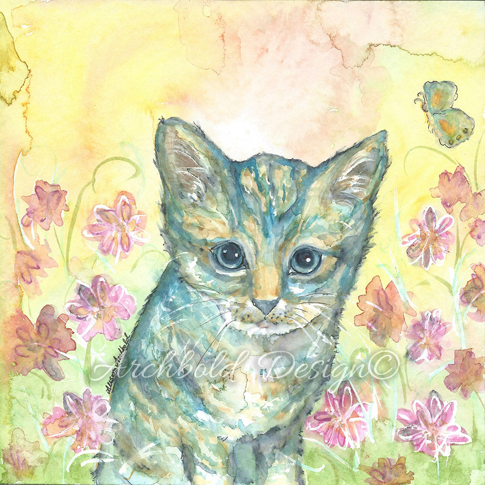 Greeting Card Small Animal Errol Archbold Design