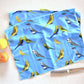 Blue assorted budgie box
