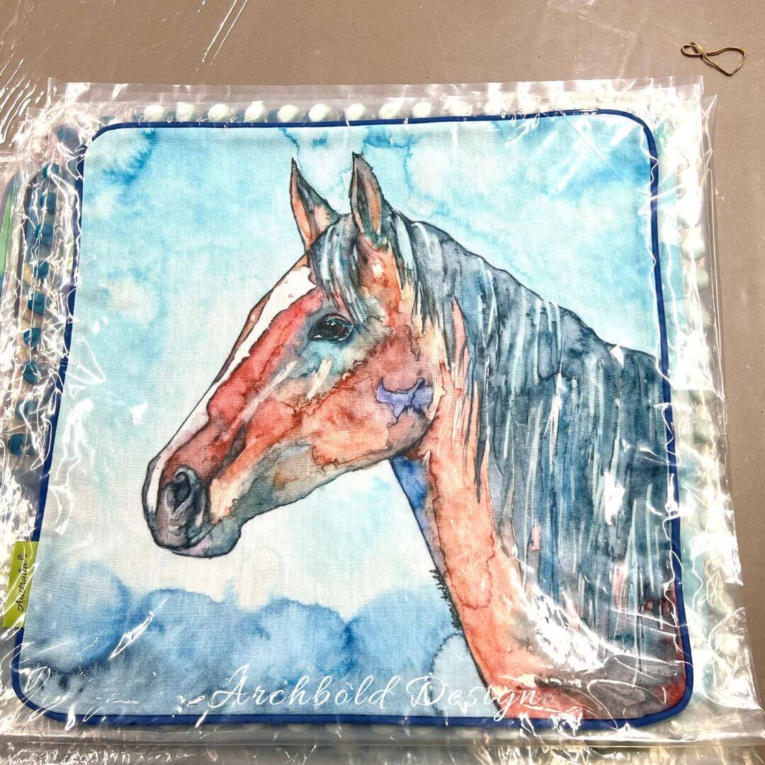 Farm Horse Cushion