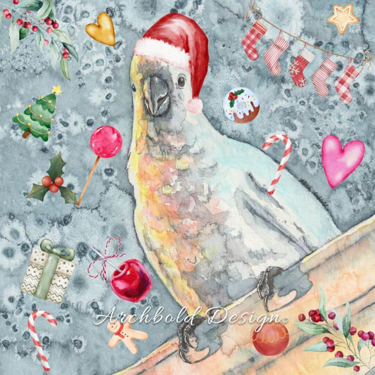 Crazy Christmas Cockatoo